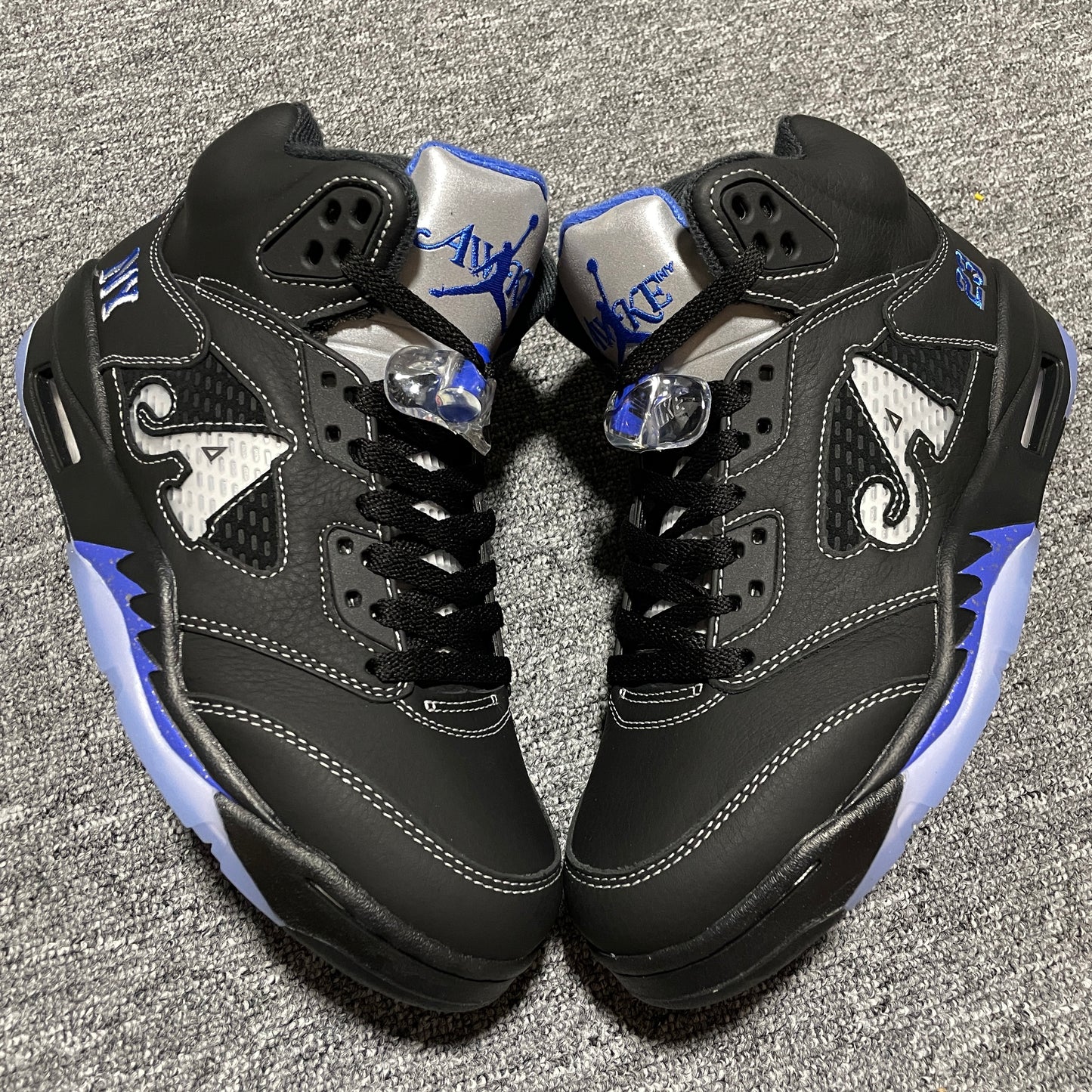 Awake NY × Nike Air Jordan 5 OG SP "Black/Racer Blue"