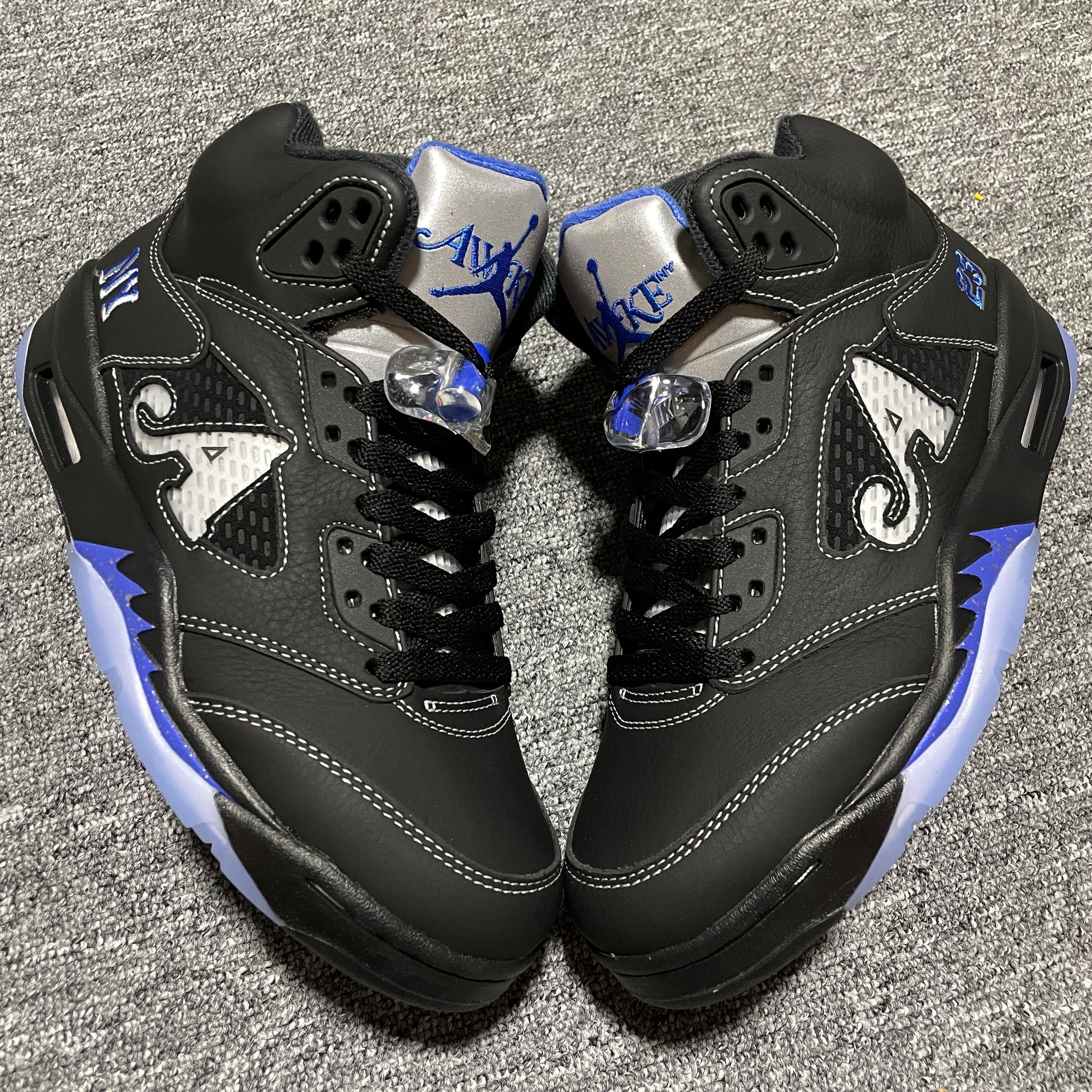 Awake NY × Nike Air Jordan 5 OG SP "Black/Racer Blue"