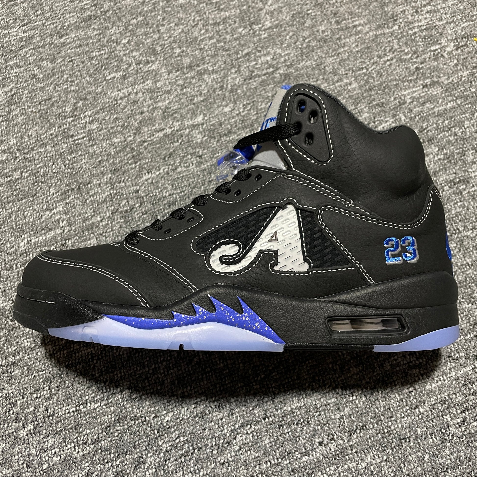 Awake NY × Nike Air Jordan 5 OG SP "Black/Racer Blue"