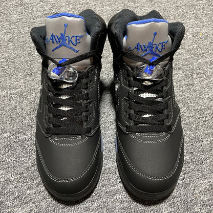 Awake NY × Nike Air Jordan 5 OG SP "Black/Racer Blue"