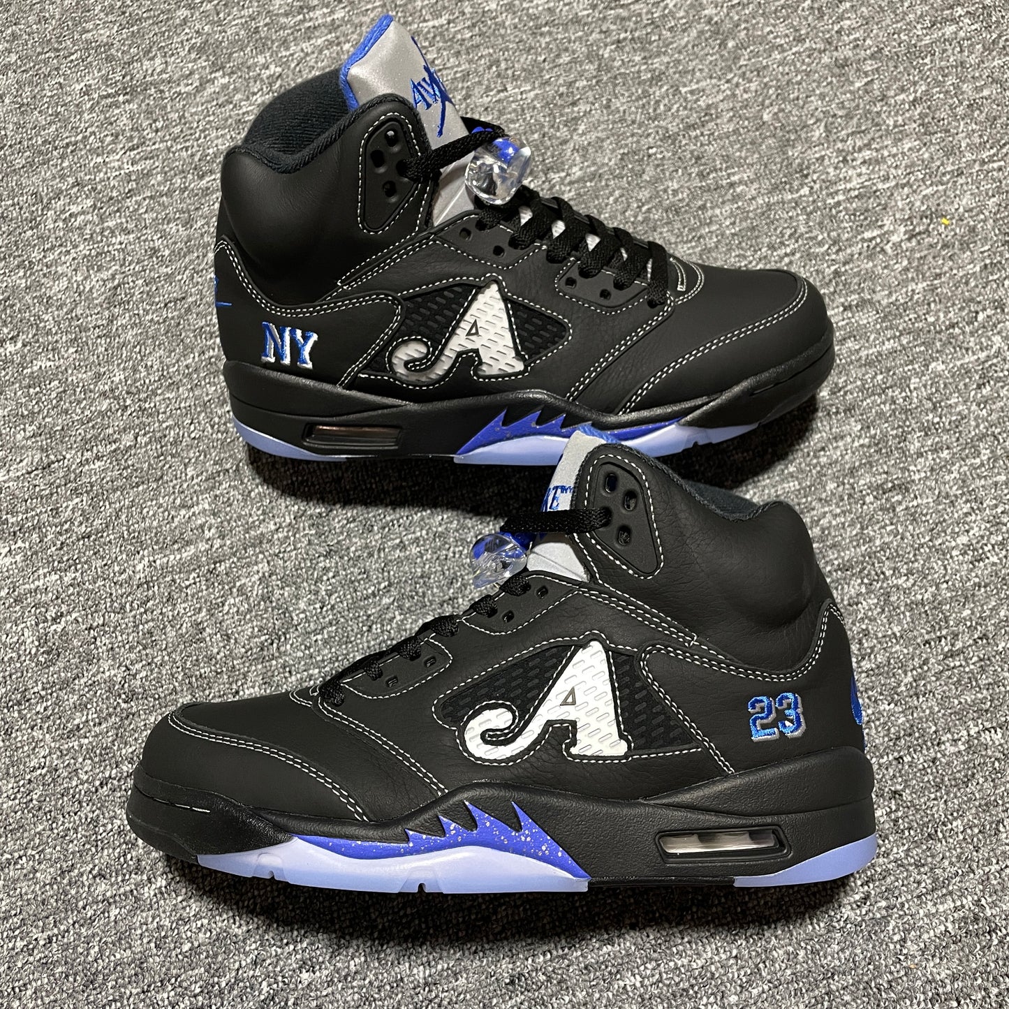 Awake NY × Nike Air Jordan 5 OG SP "Black/Racer Blue"