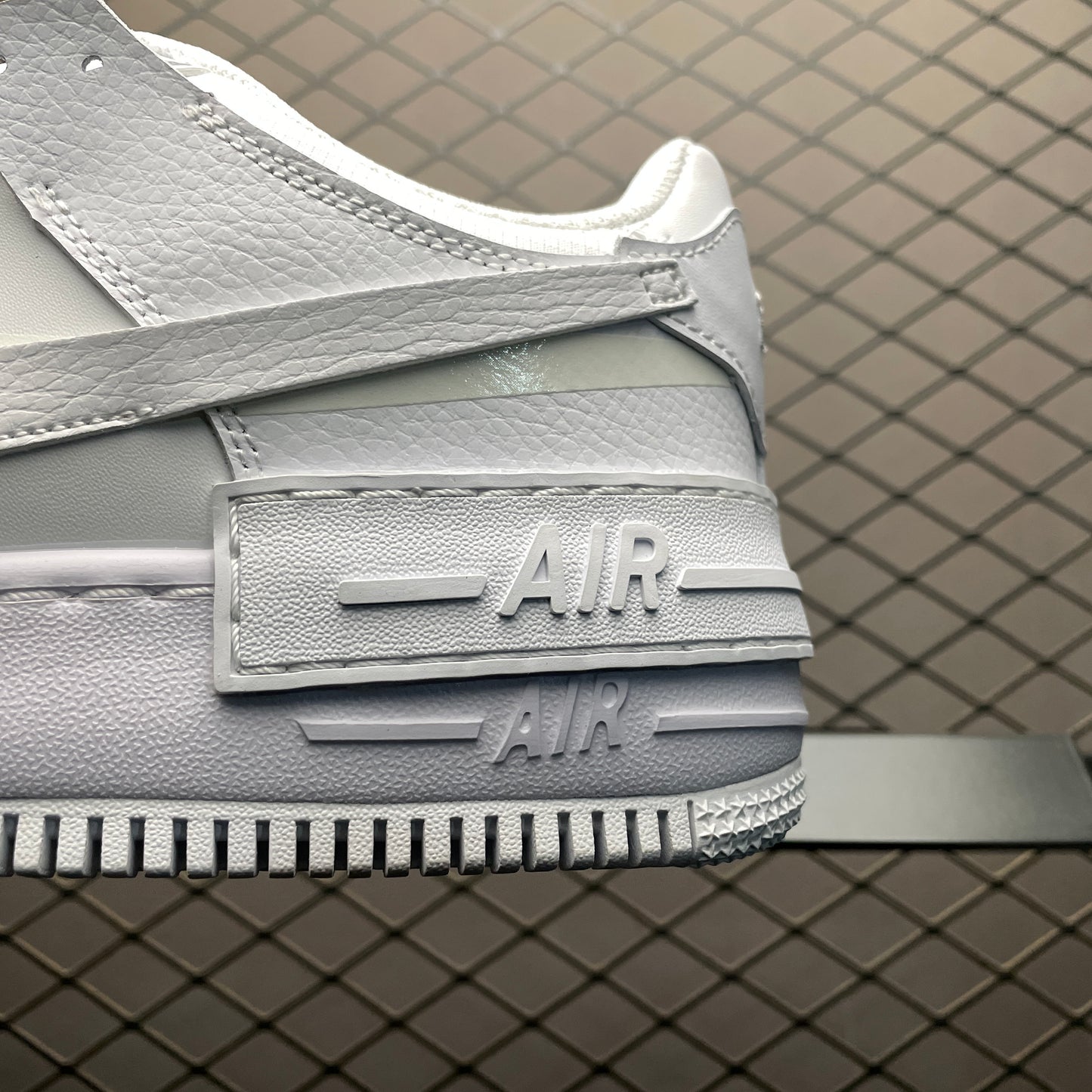 Nike Women's Air Force 1 Low Shadow "Triple White"