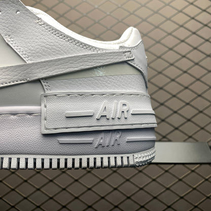 Nike Women's Air Force 1 Low Shadow "Triple White"