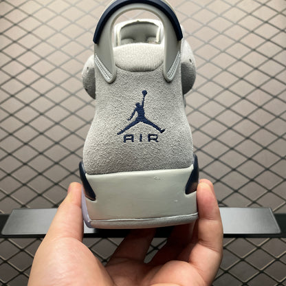 Nike Air Jordan 6 "Magnet and College Navy"