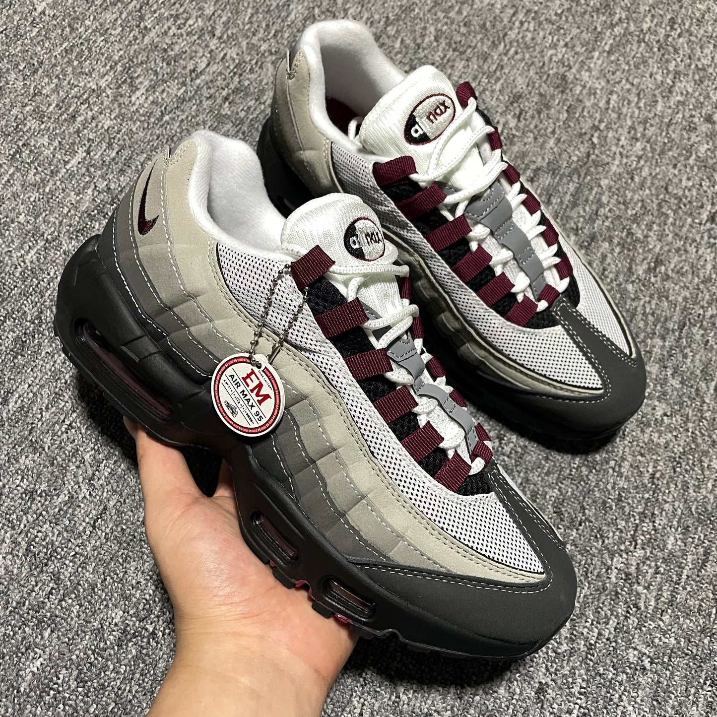 Nike Air Max 95 "Pearl Grey/Dark Beetroot"