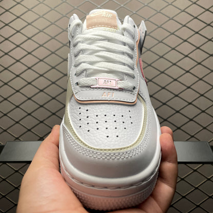 Nike Air Force 1 Low Shadow White Light Orewood Brown Washed Coral