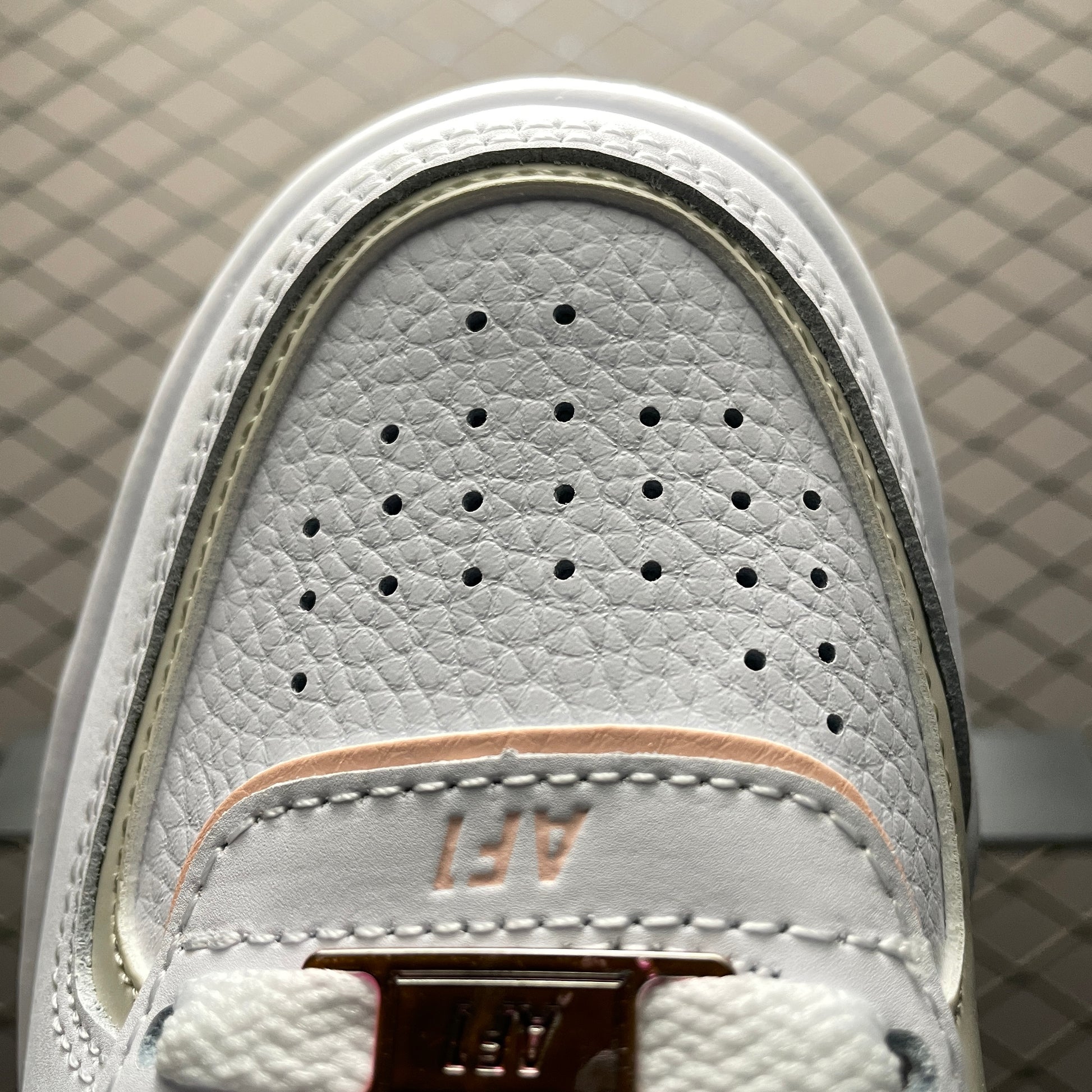 Nike Air Force 1 Low Shadow White Light Orewood Brown Washed Coral