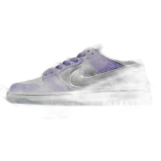 Hayley Wilson × Nike SB Dunk Low Pro "Black and Court Purple"