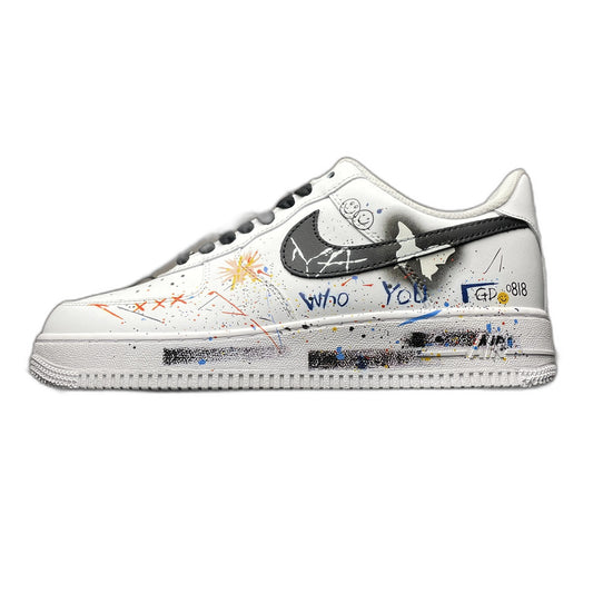 Nike Air Force 1 Low Spray Paint Attitude Graffiti