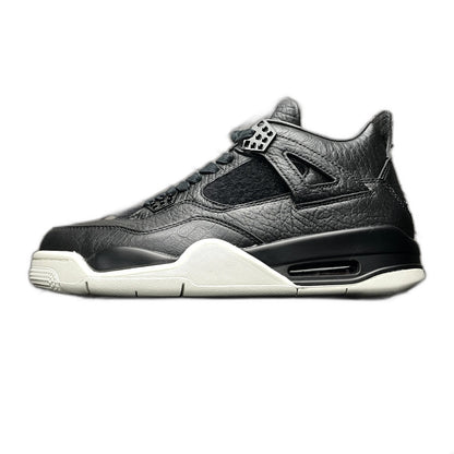 NIKE AIR JORDAN 4 RETRO PONY HAIR BLACK