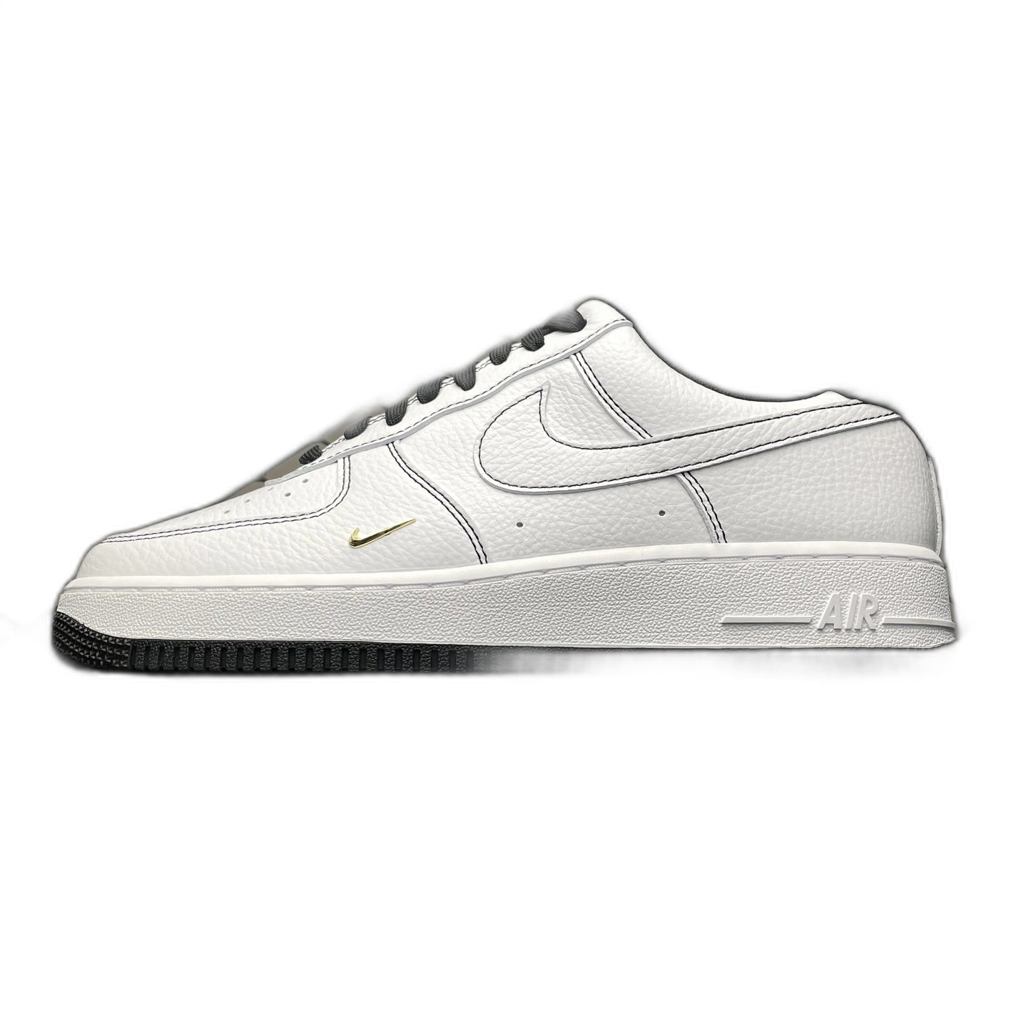 Nike Air Force 1 '07 Mini Jewel "White/Metallic Gold/Black"