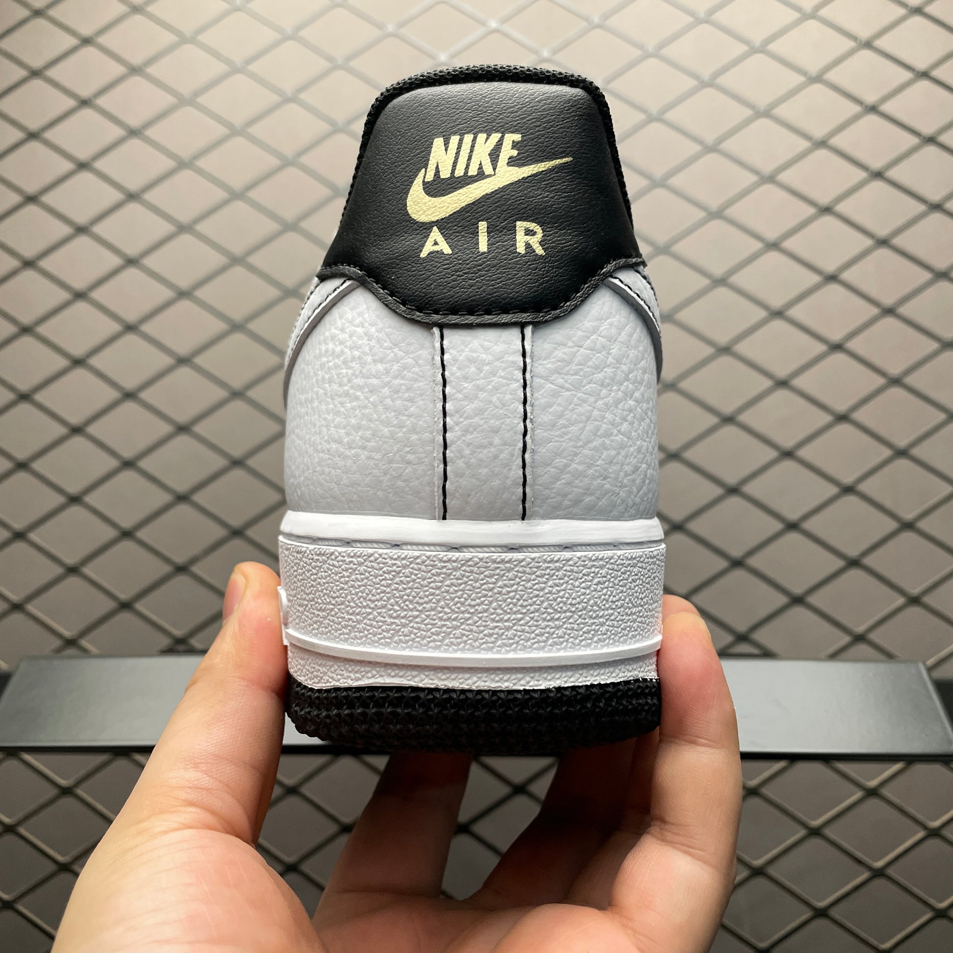 Nike Air Force 1 '07 Mini Jewel "White/Metallic Gold/Black"