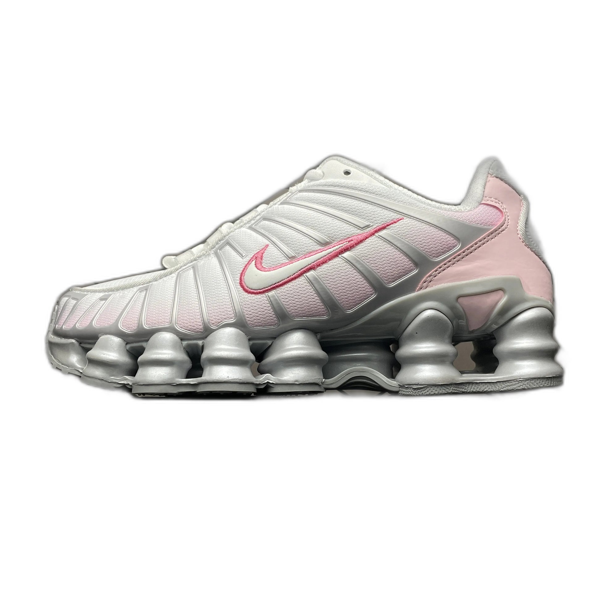 Nike Women's Shox TL "Metallic Platinum/Pinksicle"