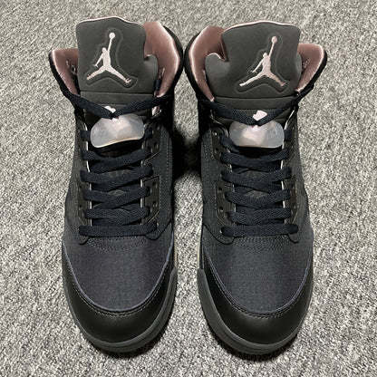 PSG × Nike Air Jordan 5 Retro "Off Noir/Particle Rose/Anthracite/Pearl Pink/Sail"
