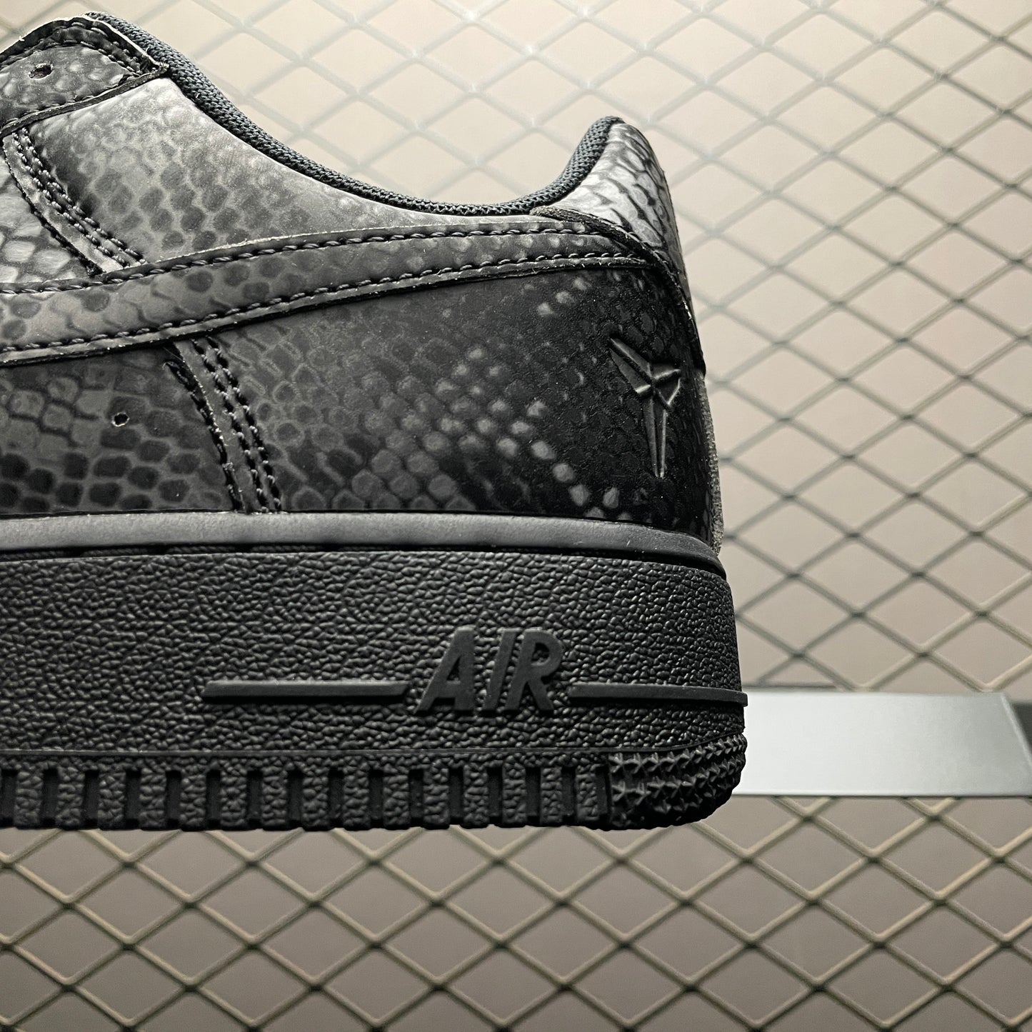 Kobe Bryant Forever × Nike Air Force 1 Low QS "Triple Black"
