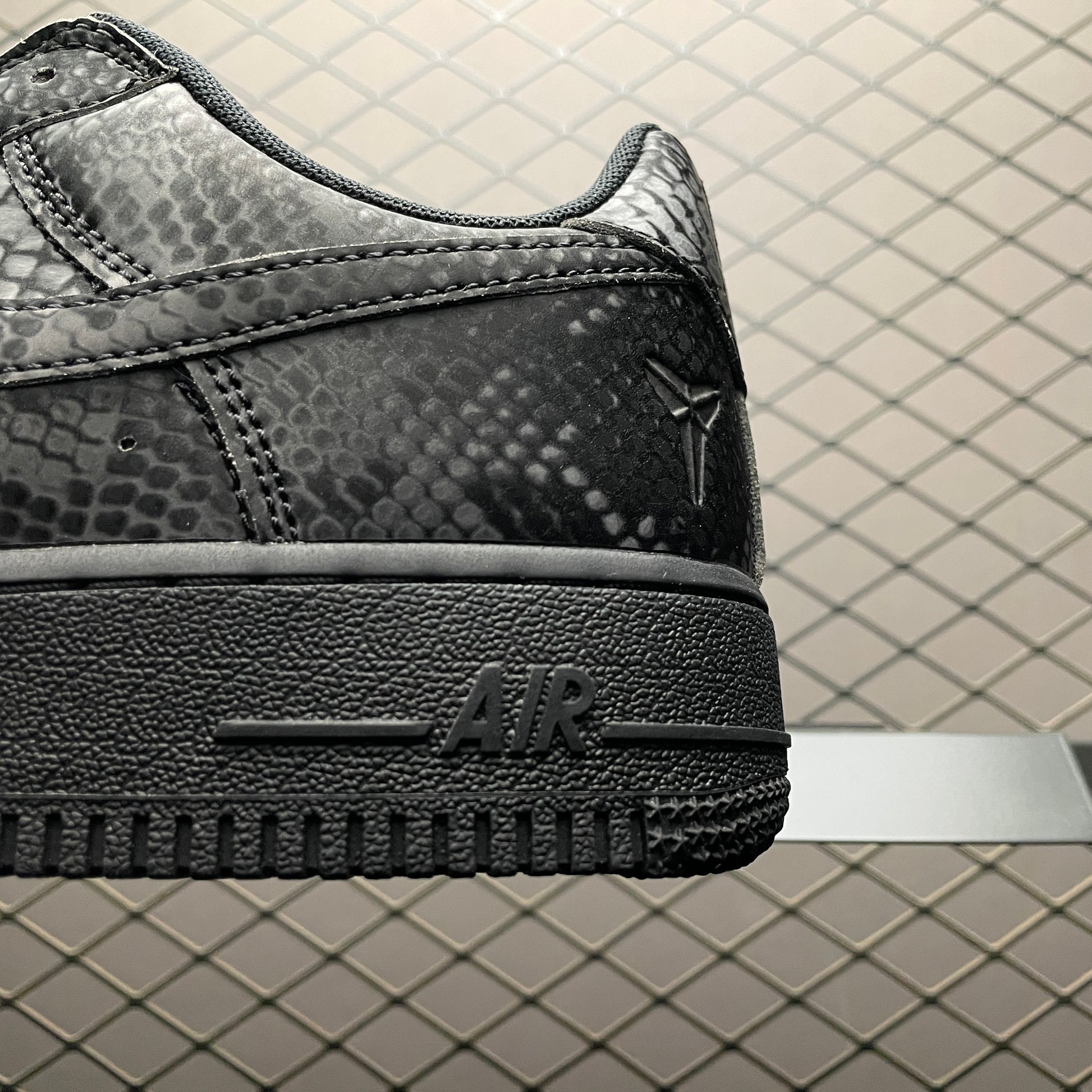 Kobe Bryant Forever × Nike Air Force 1 Low QS "Triple Black"
