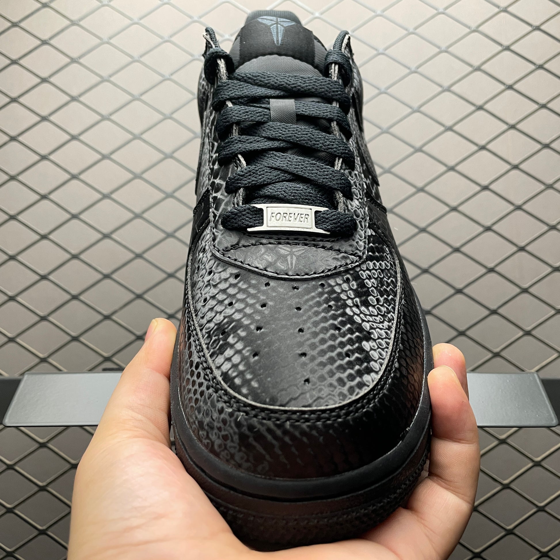 Kobe Bryant Forever × Nike Air Force 1 Low QS "Triple Black"