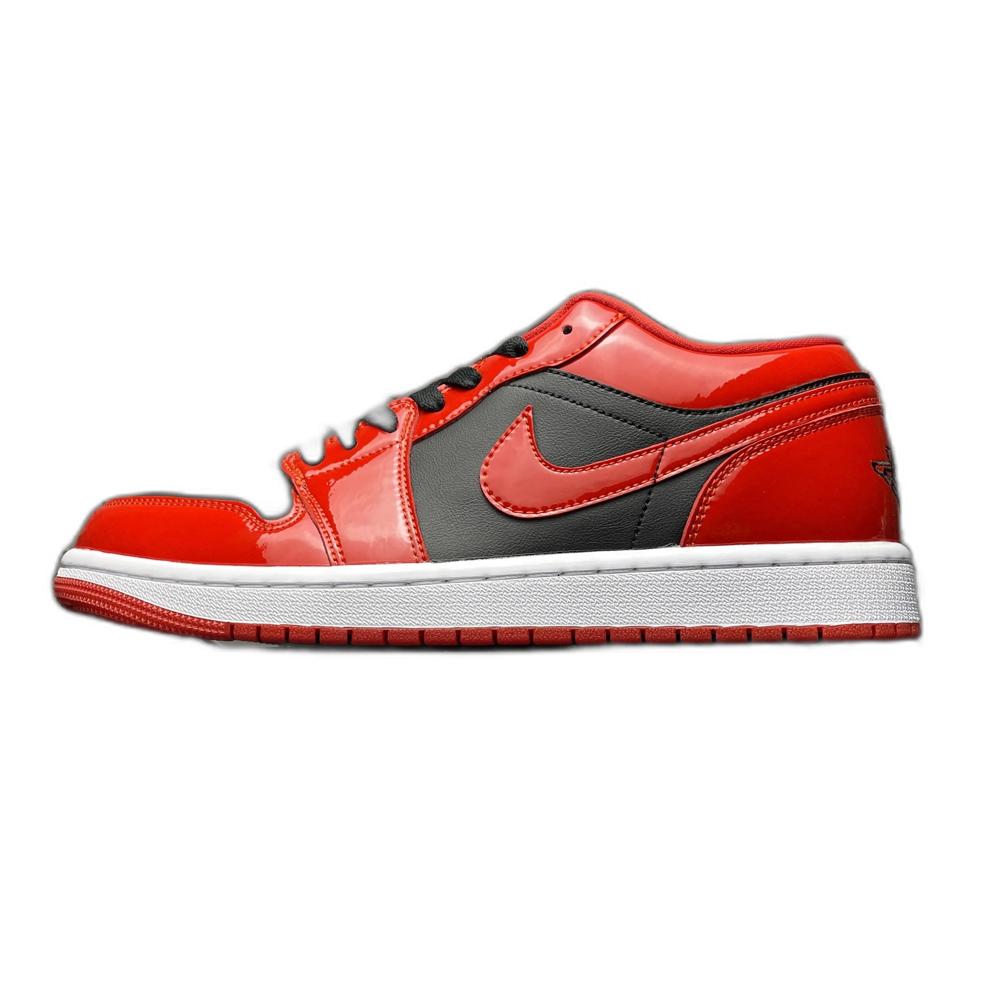 Nike Jordan 1 Low SE Patent Varsity Red Black