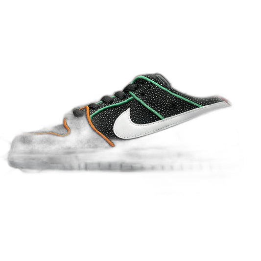 Bronx Girls Skate × Nike SB Dunk Low QS "Black/White/Challenge Red/Total Orange/Lucky Green/Smoke Grey"