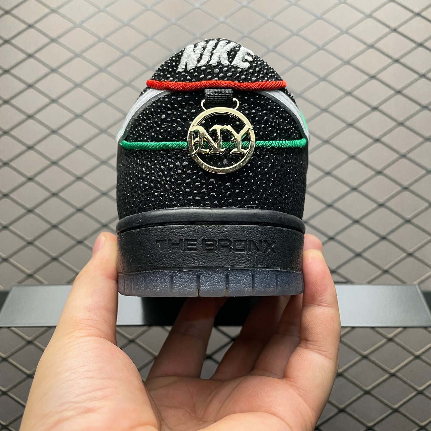 Bronx Girls Skate × Nike SB Dunk Low QS "Black/White/Challenge Red/Total Orange/Lucky Green/Smoke Grey"