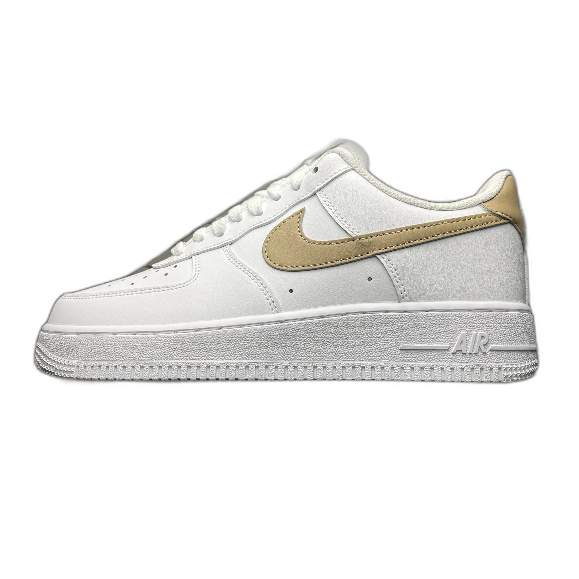 NIKE AIR FORCE 1 '07 Men – White/Rattan