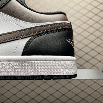Nike Air Jordan 1 Low "White/Black/Brown"