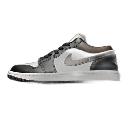 Nike Air Jordan 1 Low "White/Black/Brown"