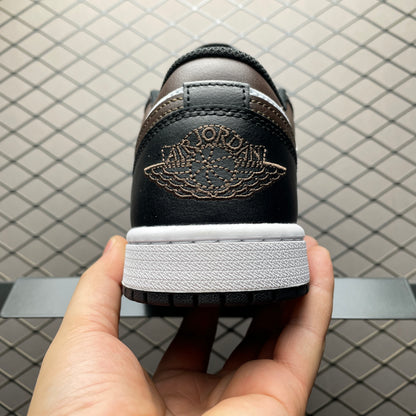 Nike Air Jordan 1 Low "White/Black/Brown"