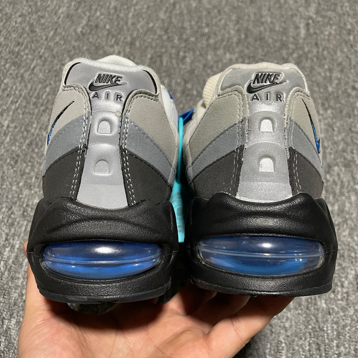 Nike Air Max 95 OG Big Bubble "Cool Grey/Blue Spark"
