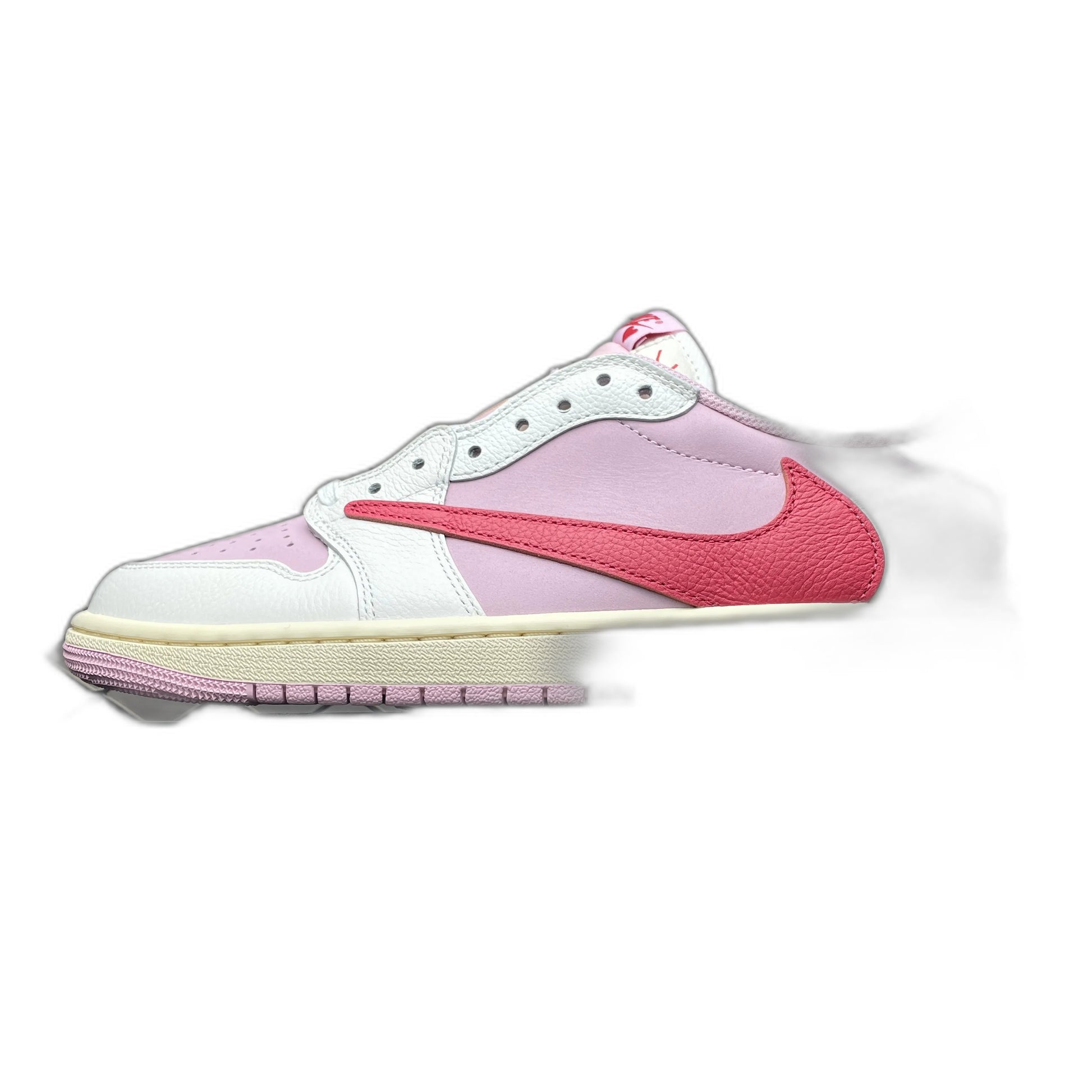 Travis Scott × Nike Air Jordan 1 Low OG "Sail/Tropical Pink"