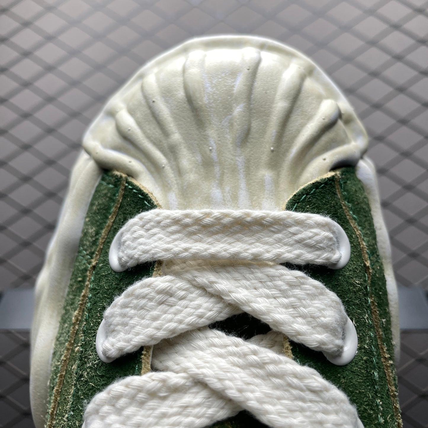 Maison MIHARA YASUHIRO BLAKEY OG Sole Vintage Suede Low-top Sneaker "Green"