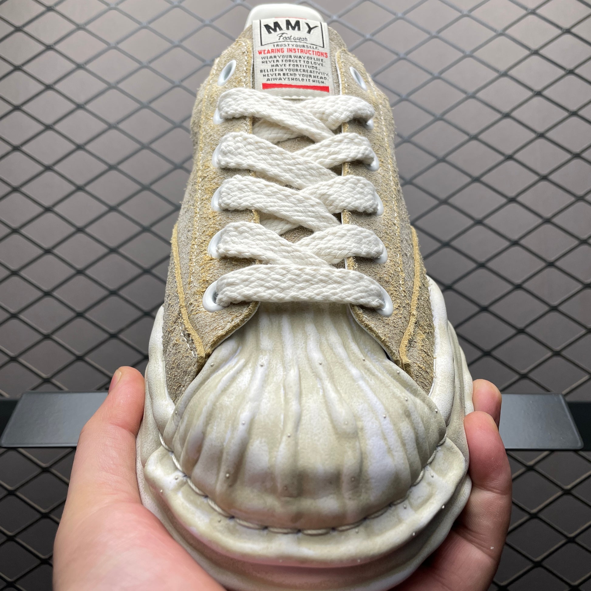 Maison MIHARA YASUHIRO BLAKEY OG Sole Vintage Suede Low-top Sneaker