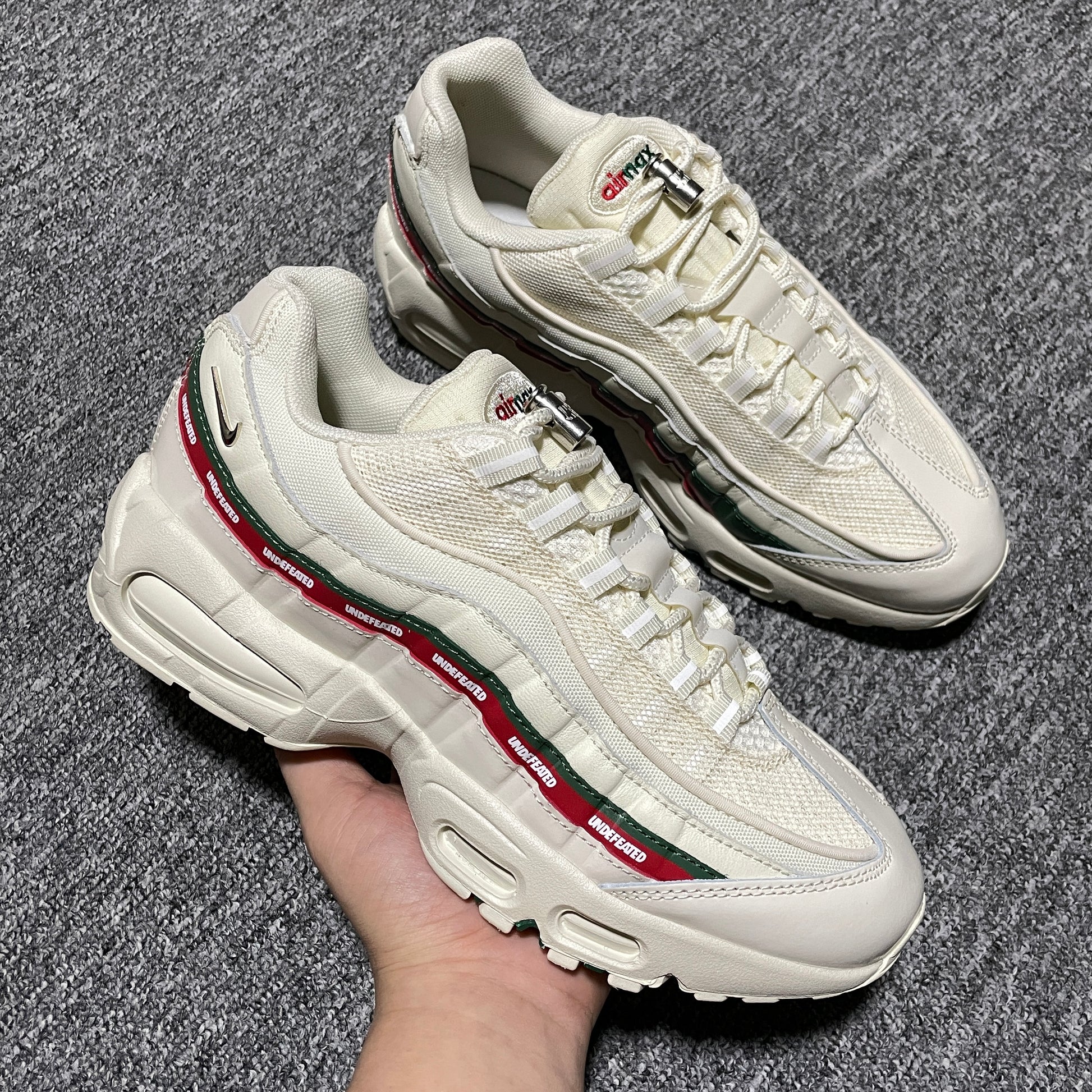 UNDEFEATED × Nike Air Max 95 SP "Sail"