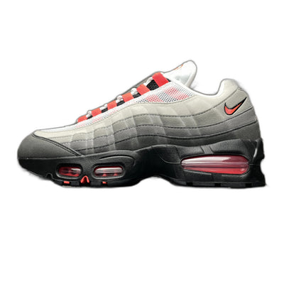 Nike Air Max 95 OG Big Bubble "Medium Ash/Solar Red"