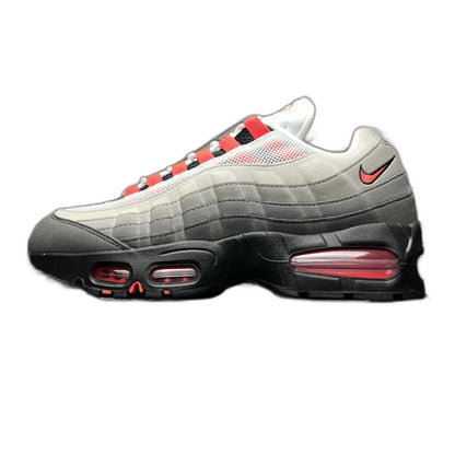 Nike Air Max 95 OG Big Bubble "Medium Ash/Solar Red"
