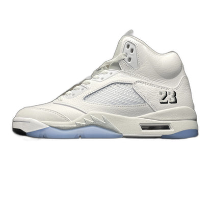 Nike Air Jordan 5 Retro "White/Metallic Silver"
