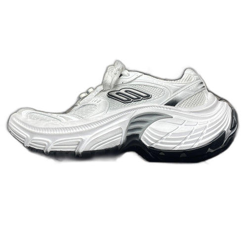 Balenciaga Men's 6xl Hardware Sneaker in White/black