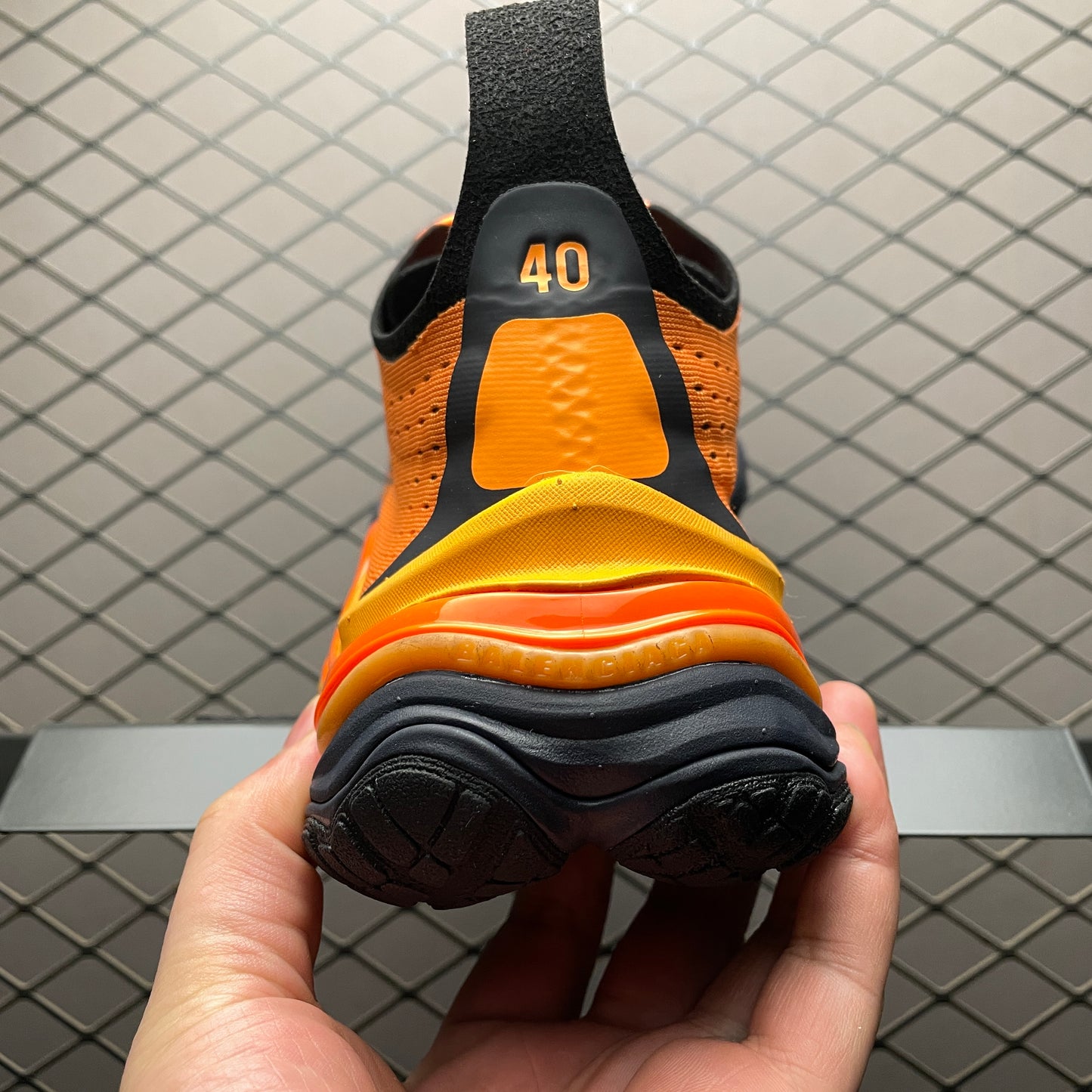 BALENCIAGA Anatomic Runner "Tangerine/Grey/Black"