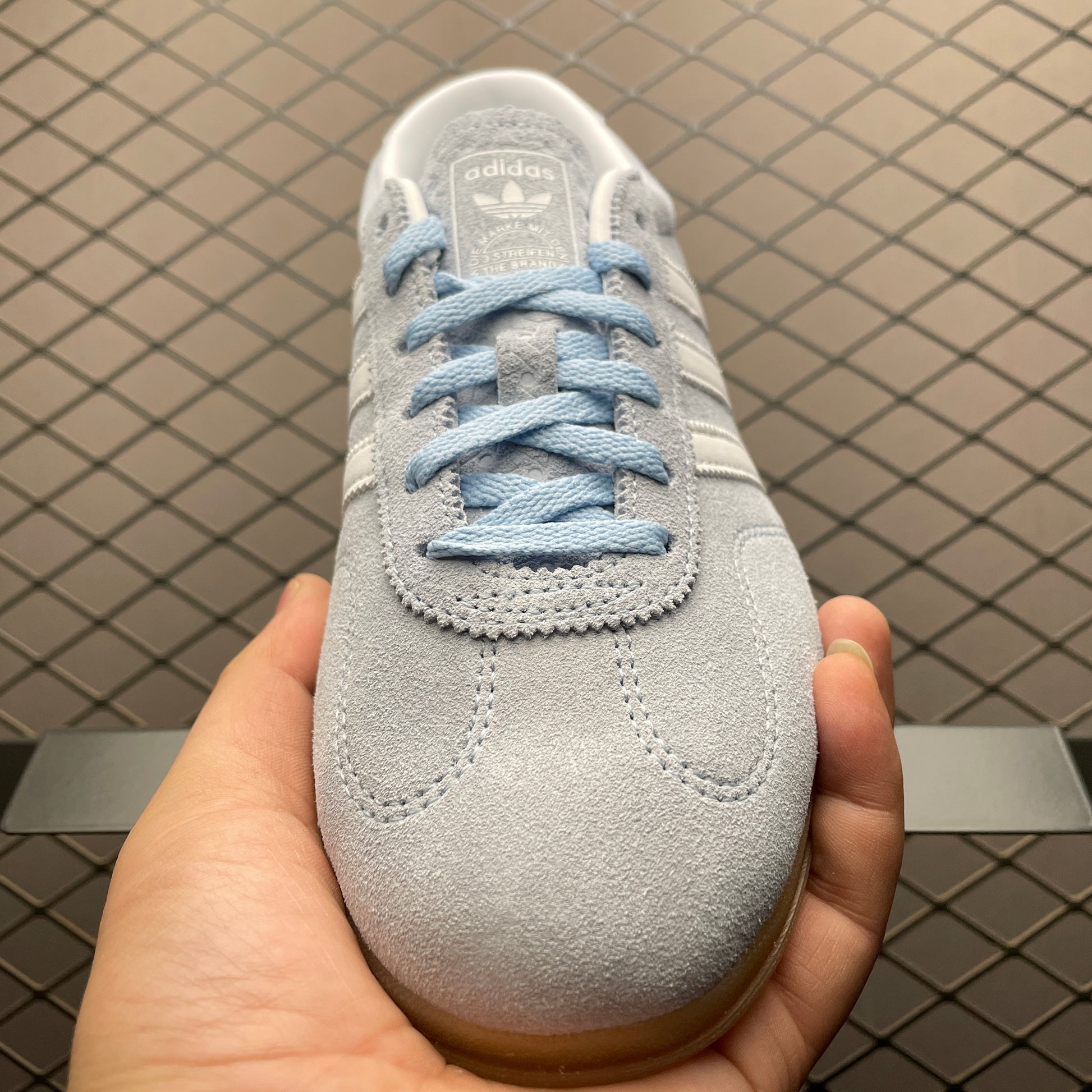 adidas Gazelle Low Pro "Clear Sky/Cloud White/Gum"