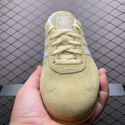 adidas Women's Gazelle Lo Pro "Almost Yellow/Cloud White/Gum"
