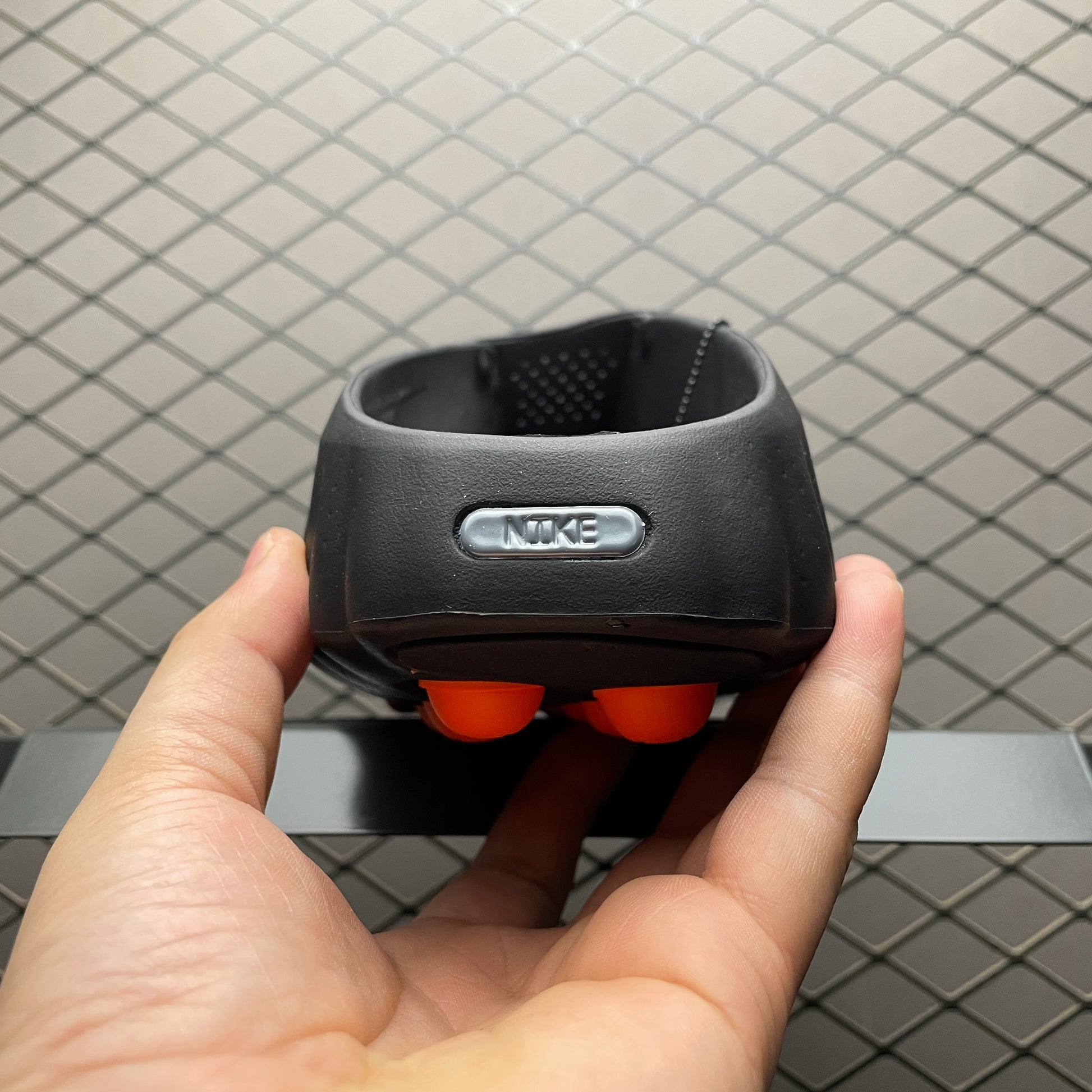 Nike Mind 001 Mules "Black/Hyper Crimson"