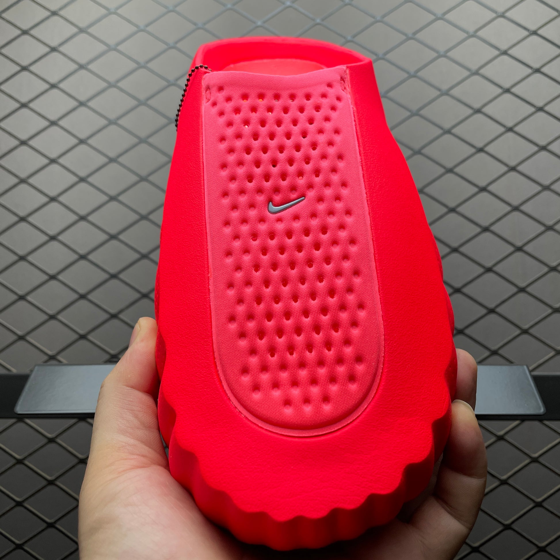 Nike Mind 001 Mules "Solar Red/Hyper Crimson"