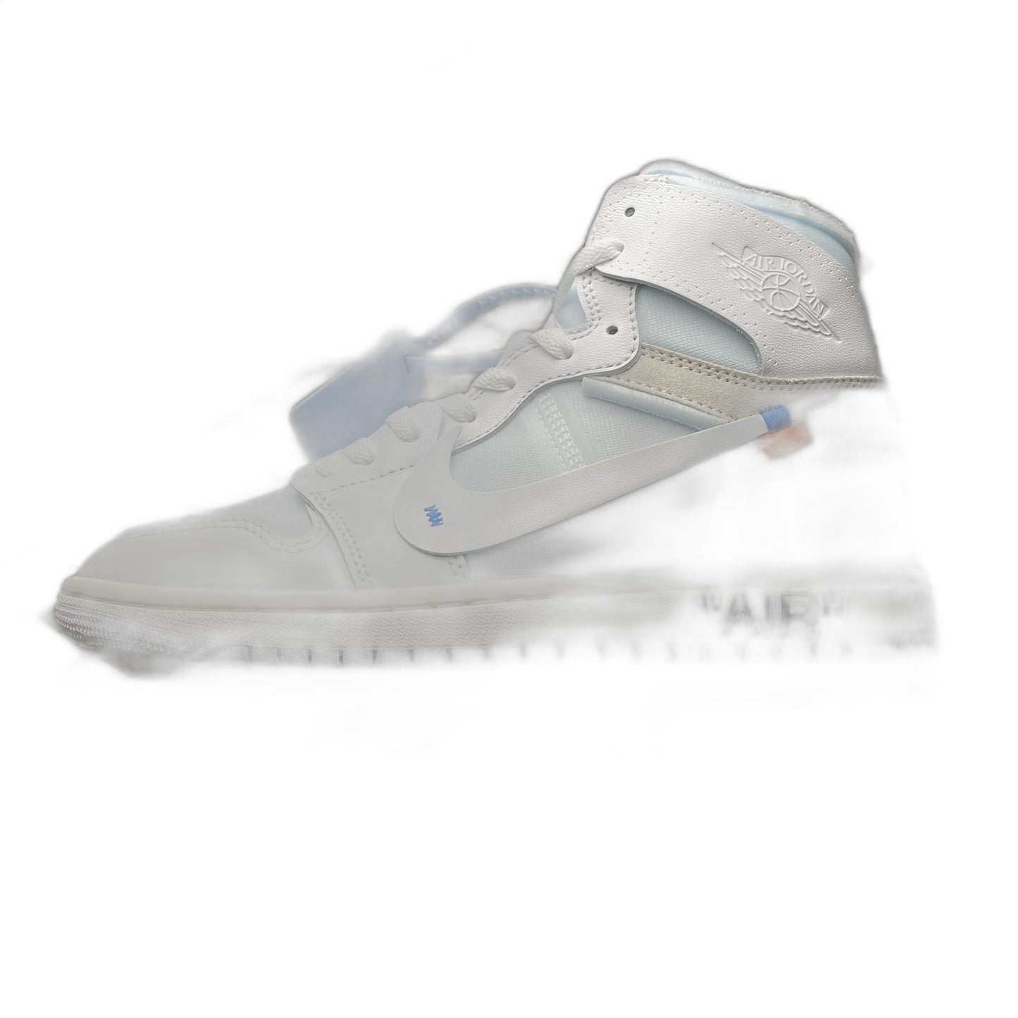Off-White × Nike Air Jordan 1 Retro High OG "Alaska"（26ss）