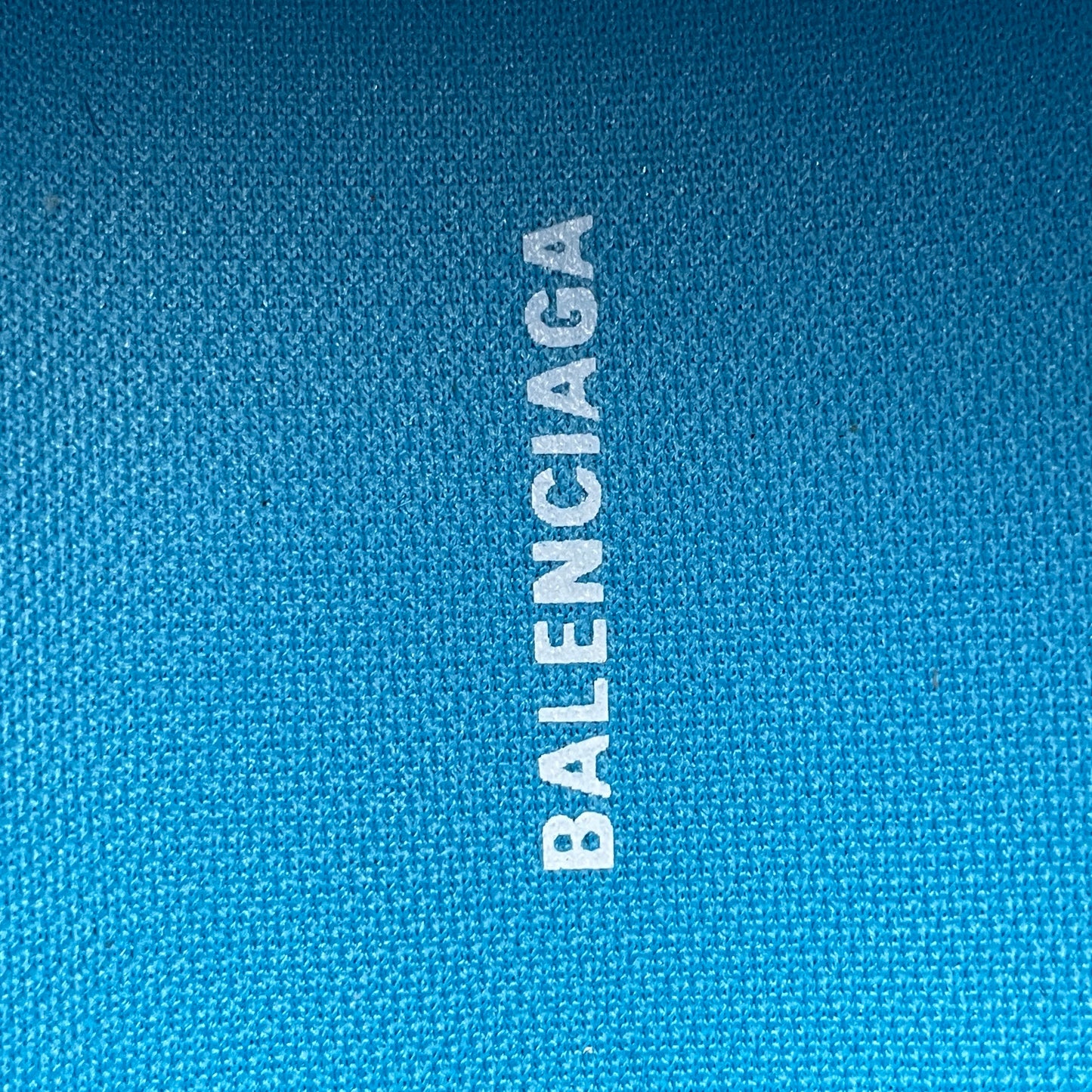 BALENCIAGA Soleless Sneaker "blue/Black/White/Silver"