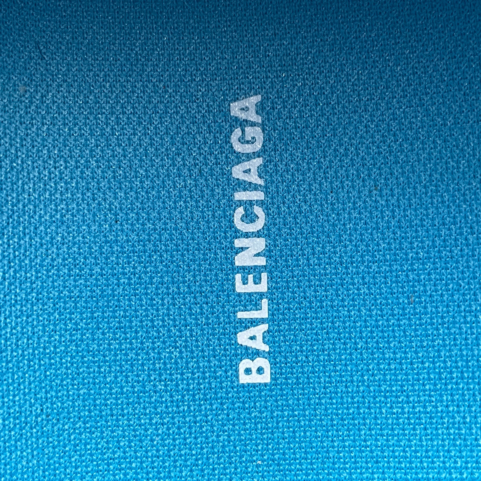 BALENCIAGA Soleless Sneaker "blue/Black/White/Silver"