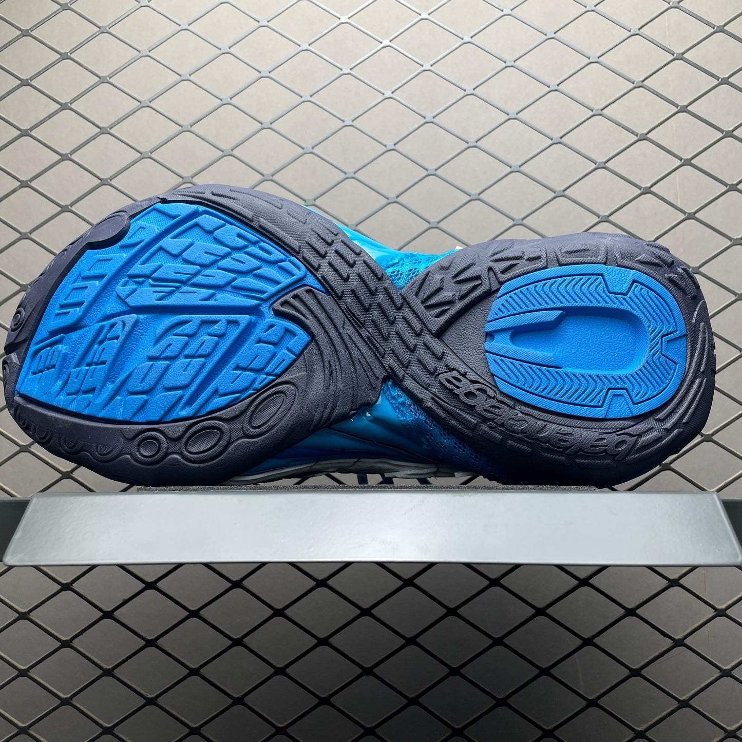 BALENCIAGA Soleless Sneaker "blue/Black/White/Silver"