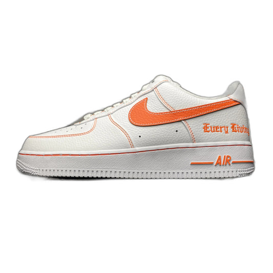 VLONE × Nike Air Force 1 Low “White/Orange Flame”