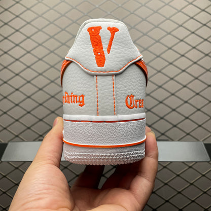 VLONE × Nike Air Force 1 Low “White/Orange Flame”