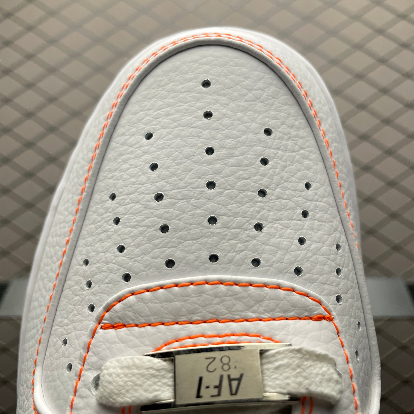 VLONE × Nike Air Force 1 Low “White/Orange Flame”