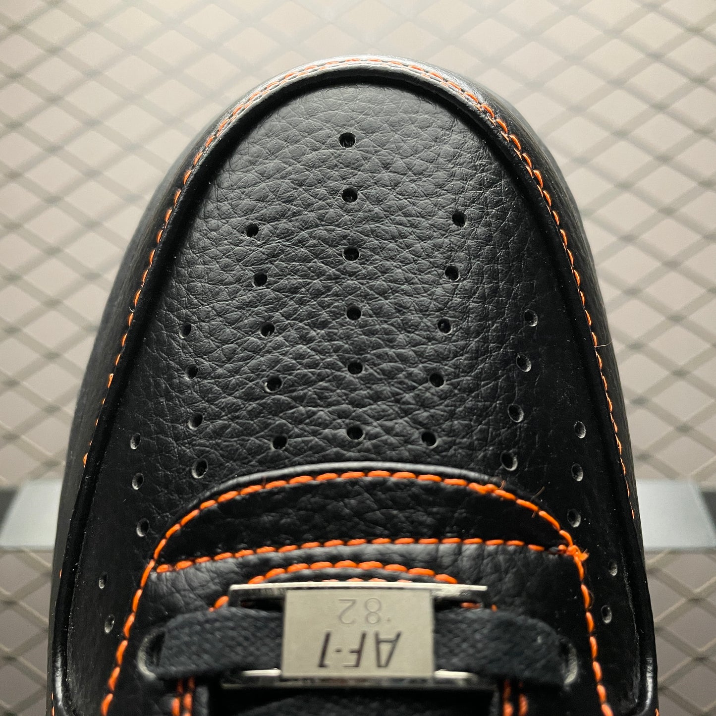VLONE × Nike Air Force 1 Low "Black/Orange Blaze"